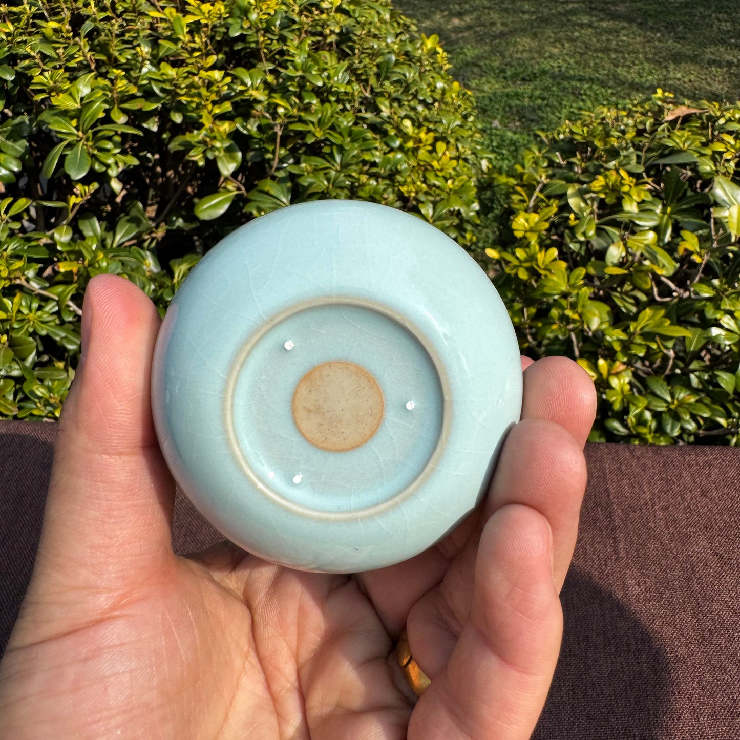 【河南汝州原產地】原礦天青釉臥足杯80CC