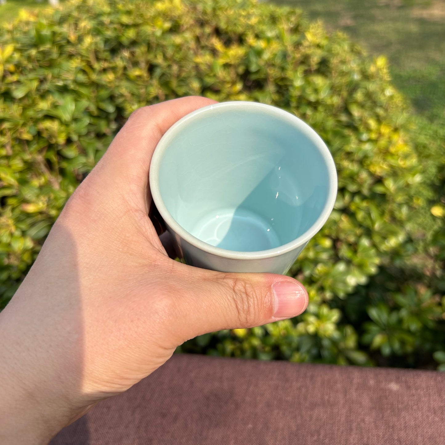 【河南汝州原產地】原礦天青釉經典可樂杯