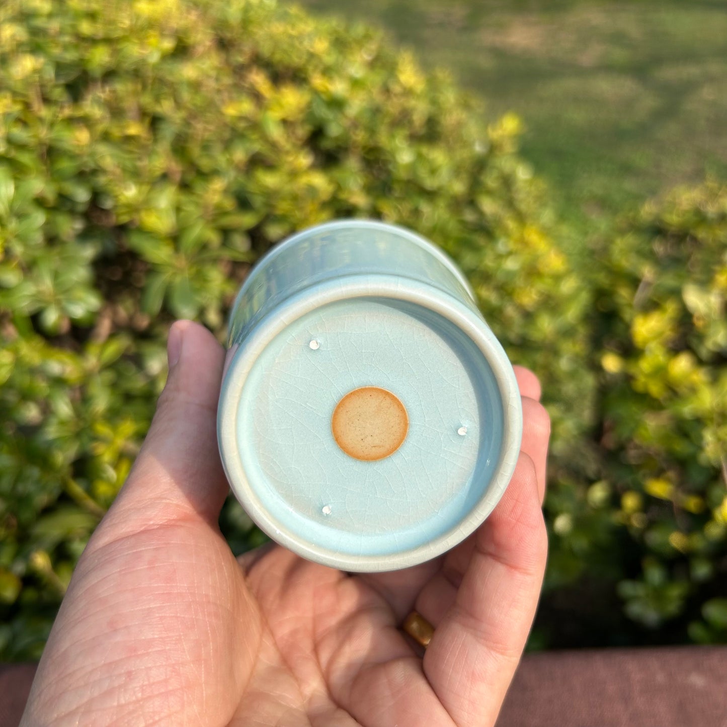 【河南汝州原產地】原礦天青釉經典可樂杯
