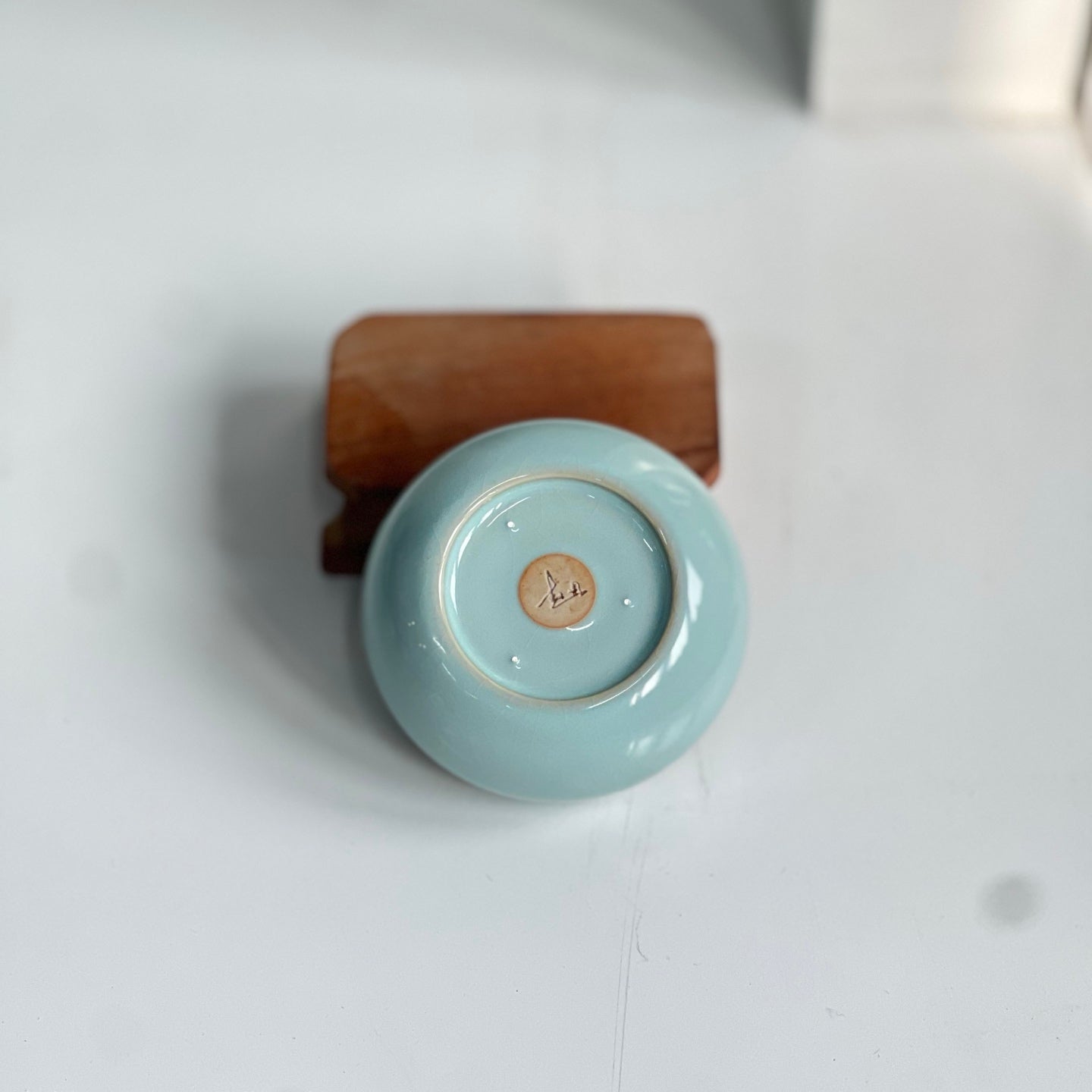 【河南汝州原產地】原礦天青釉玲瓏杯50CC